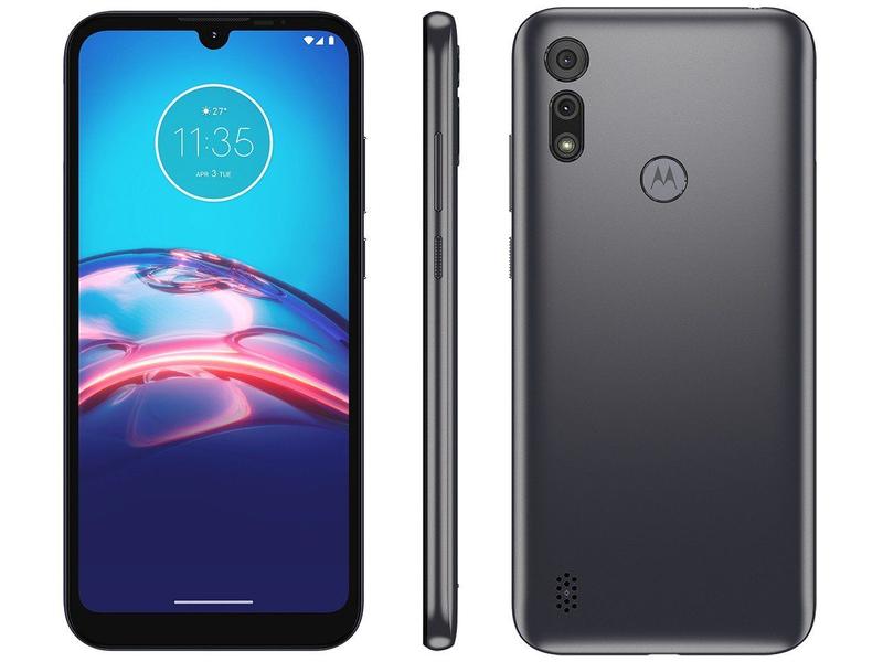 Smartphone Motorola Moto E6S 64GB Vermelho Magenta - 4G Octa-Core